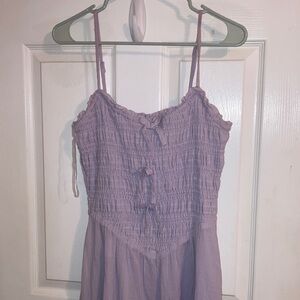 American Eagle Outfitters Lavender Midi Dress